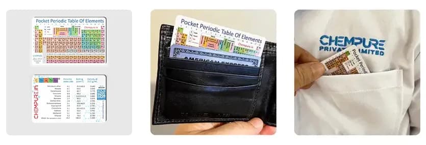 Pocket Periodic Table